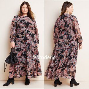 COPY - COPY - - New no tag Anthropologie Paisley Maxi Dress
